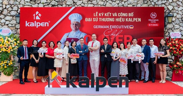 Kalpen Group chính thức công bố đầu bếp Đức Oliver Mette trở thành Đại sứ thương hiệu