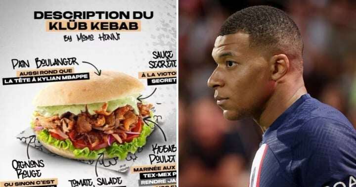 Luật sư của Mbappe đã gửi thư yêu cầu người bán bánh mì gỡ bỏ nội dung quảng cáo.