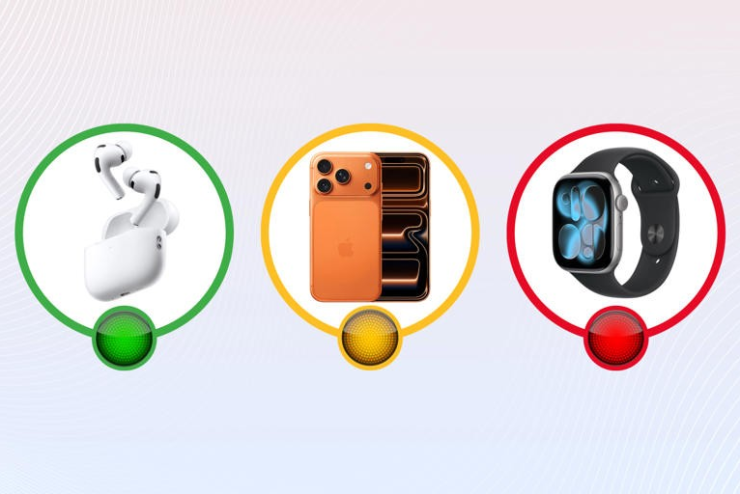 Giá linh kiện leo thang đang ảnh hưởng đến quy luật mua sắm sản phẩm Apple. Ảnh: WSJ