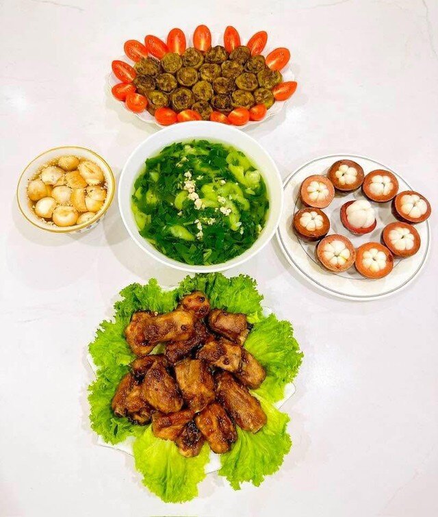 5 mâm cơm gia đình, bữa nào cũng phải có trái cây - 1
