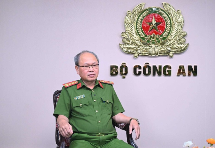 Đại tá Ngô Như Cường, Phó Cục trưởng Cục Cảnh sát quản lý hành chính về trật tự xã hội (C06, Bộ Công an). Ảnh: BCA.