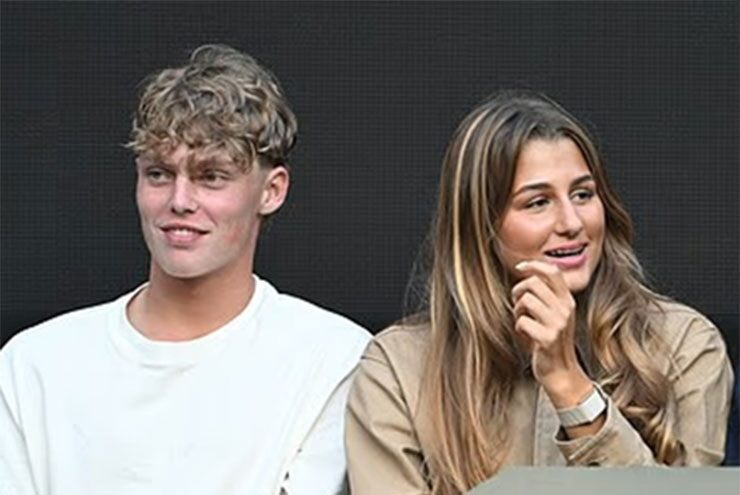 Cruz Hewitt và Myla Federer