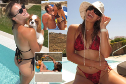 Sabalenka mặc bikini khoe dáng bốc lửa, quấn quýt bên người đàn ông cơ bắp