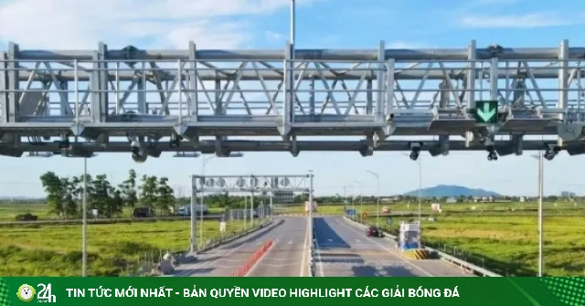 Thêm 5 dự án cao tốc Bắc- Nam thu phí từ 20h ngày mai 15-7