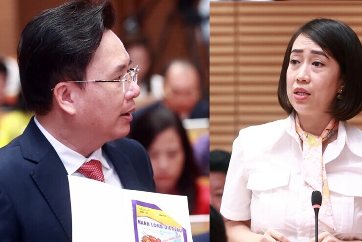 Đại biểu mang vỏ thuốc bảo vệ thực vật vào hội trường chất vấn chủ tịch phường