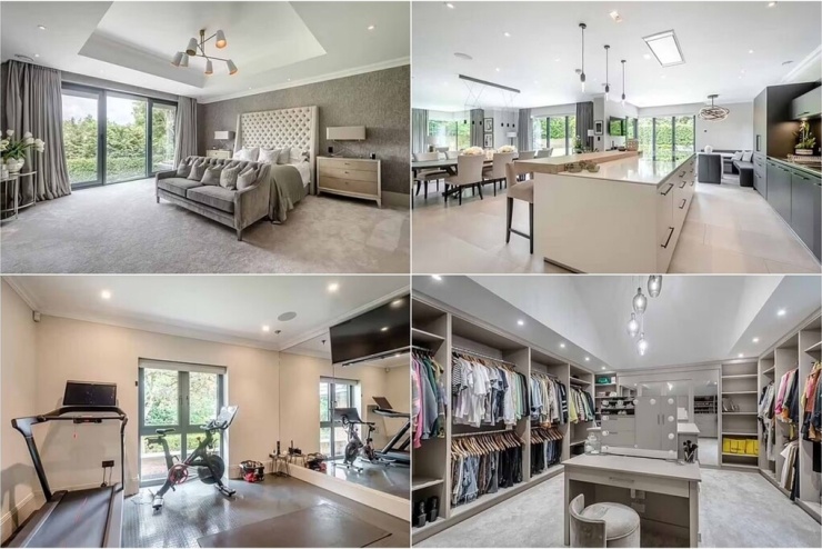 Nội thất bên trong nhà sử dụng gam màu trung tính kết hợp gỗ và đá tự nhiên. Ảnh: Savills. Ảnh: Savills