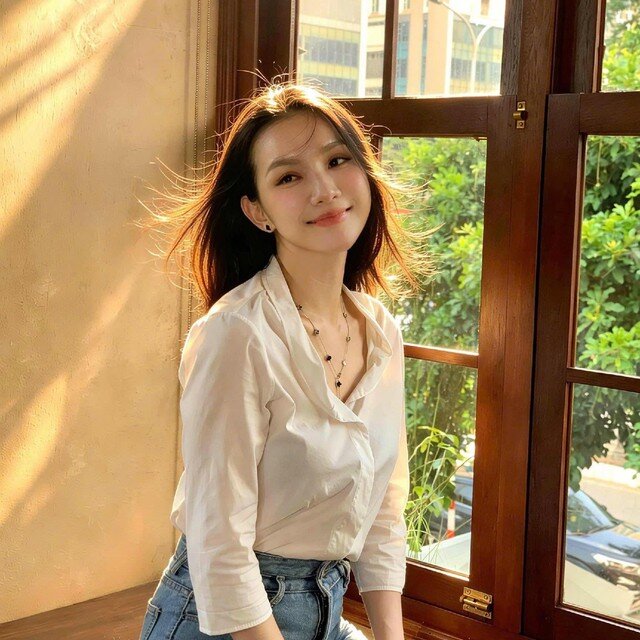 Hình ảnh "gây bão" MXH của Hoa hậu Thùy Lâm.