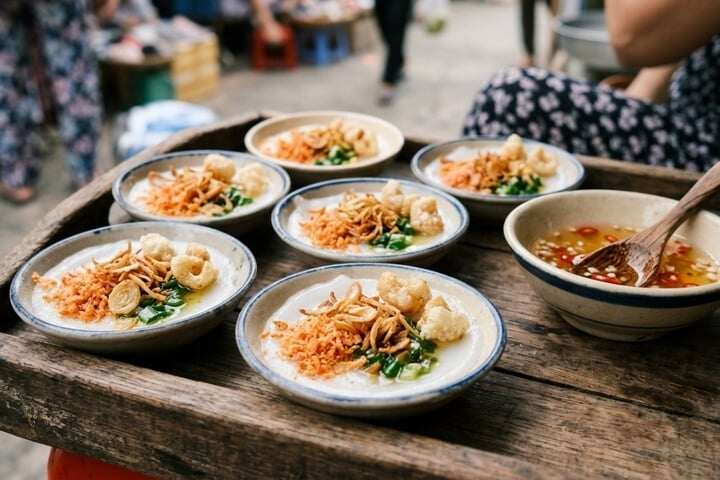 Bánh bèo là thức quà vặt quen thuộc của người Việt. (Ảnh: TL)