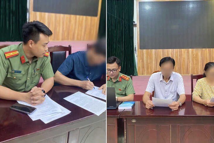 3 người bị phạt 52 triệu đồng vì làm lộ bí mật nhà nước qua Facebook, Zalo. Ảnh: Công an TP Hà Nội