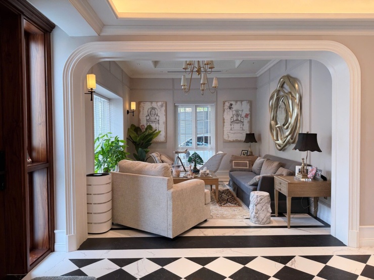Biệt thự 600 m2 ở 'khu nhà giàu' của hoa khôi Thu Hương - 3