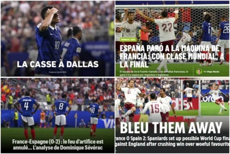 Báo chí thế giới ngả mũ trước Tây Ban Nha: "La Roja thống trị và tiễn Pháp rời World Cup"
