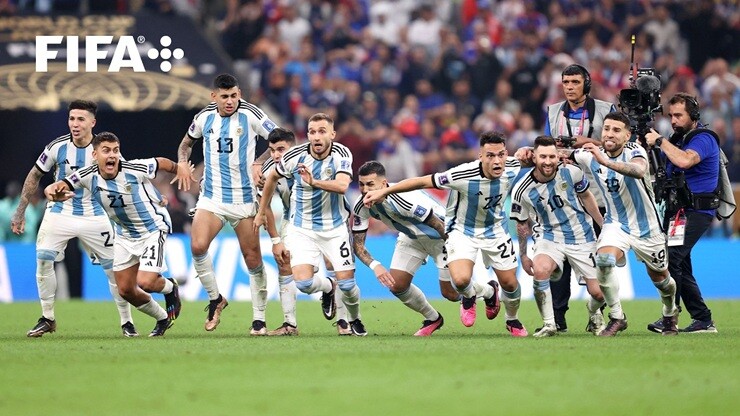 Argentina từng đánh bại Pháp trên chấm luân lưu ở trận chung kết World Cup 2022