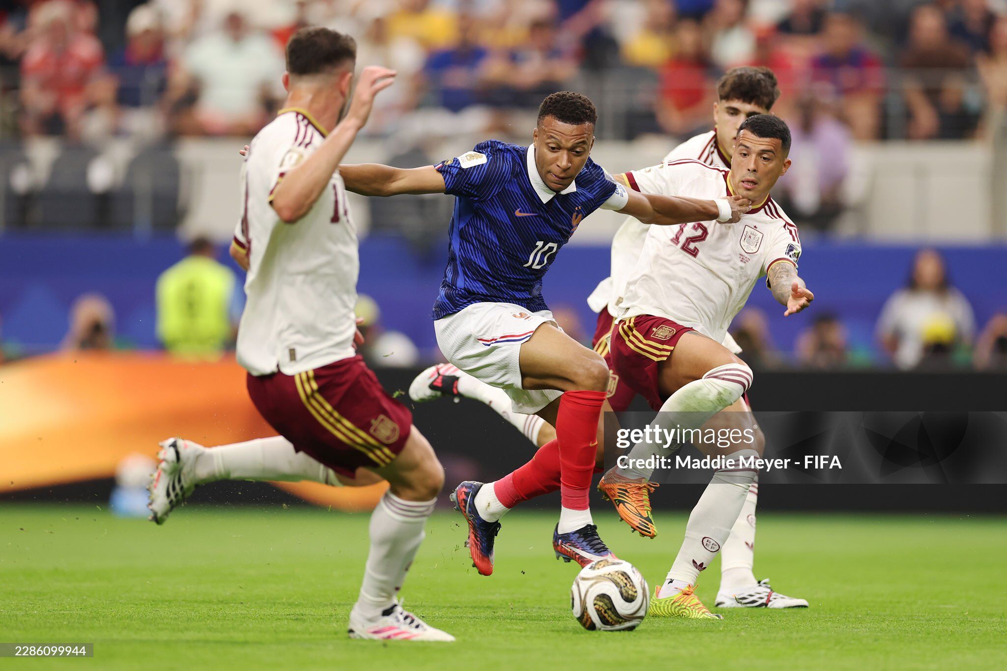 Trực tiếp bóng đá Pháp - Tây Ban Nha: Mbappe bất lực, Pháp không có bàn thắng (Hết giờ) - 4