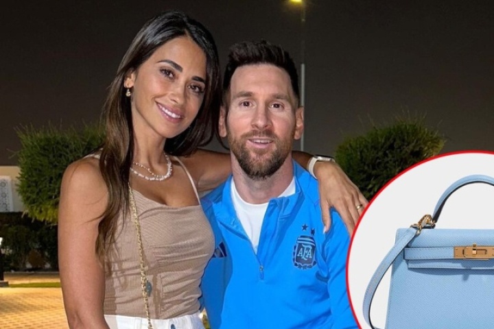 Kho túi đắt đỏ của vợ Messi