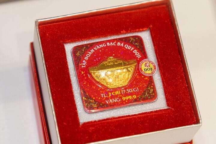 Giá vàng tiếp tục đi lên. (Ảnh: Minh Đức).
