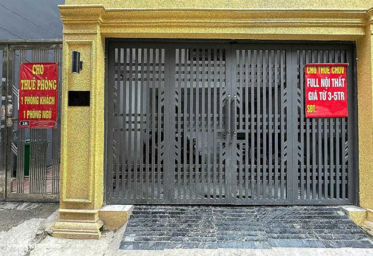 Khu nhà treo biển cho thuê tại Mỹ Đình, phường Từ Liêm, Hà Nội. Ảnh: Ngọc Diễm