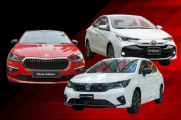 Mẫu xe vẫn giữ phong độ giữa lúc sedan hạng B tiếp tục lao dốc