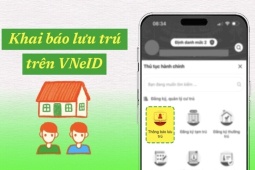 Cách khai báo lưu trú khi qua đêm trên ứng dụng VNeID
