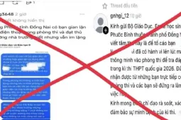 Công an thông tin vụ thí sinh ở Đồng Nai bị tố 'gian lận' thi tốt nghiệp