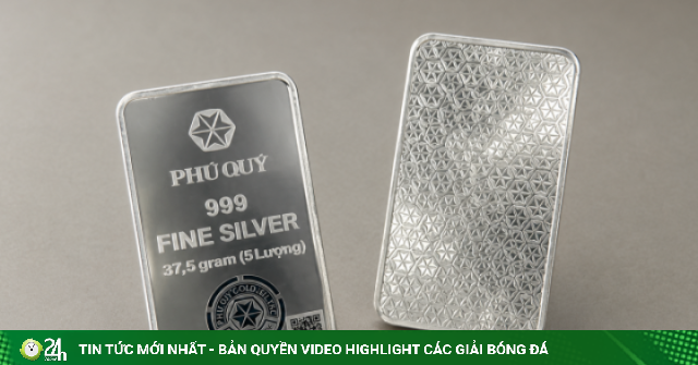 Giá bạc hôm nay 16/7: Bạc miếng và bạc thỏi cùng giảm