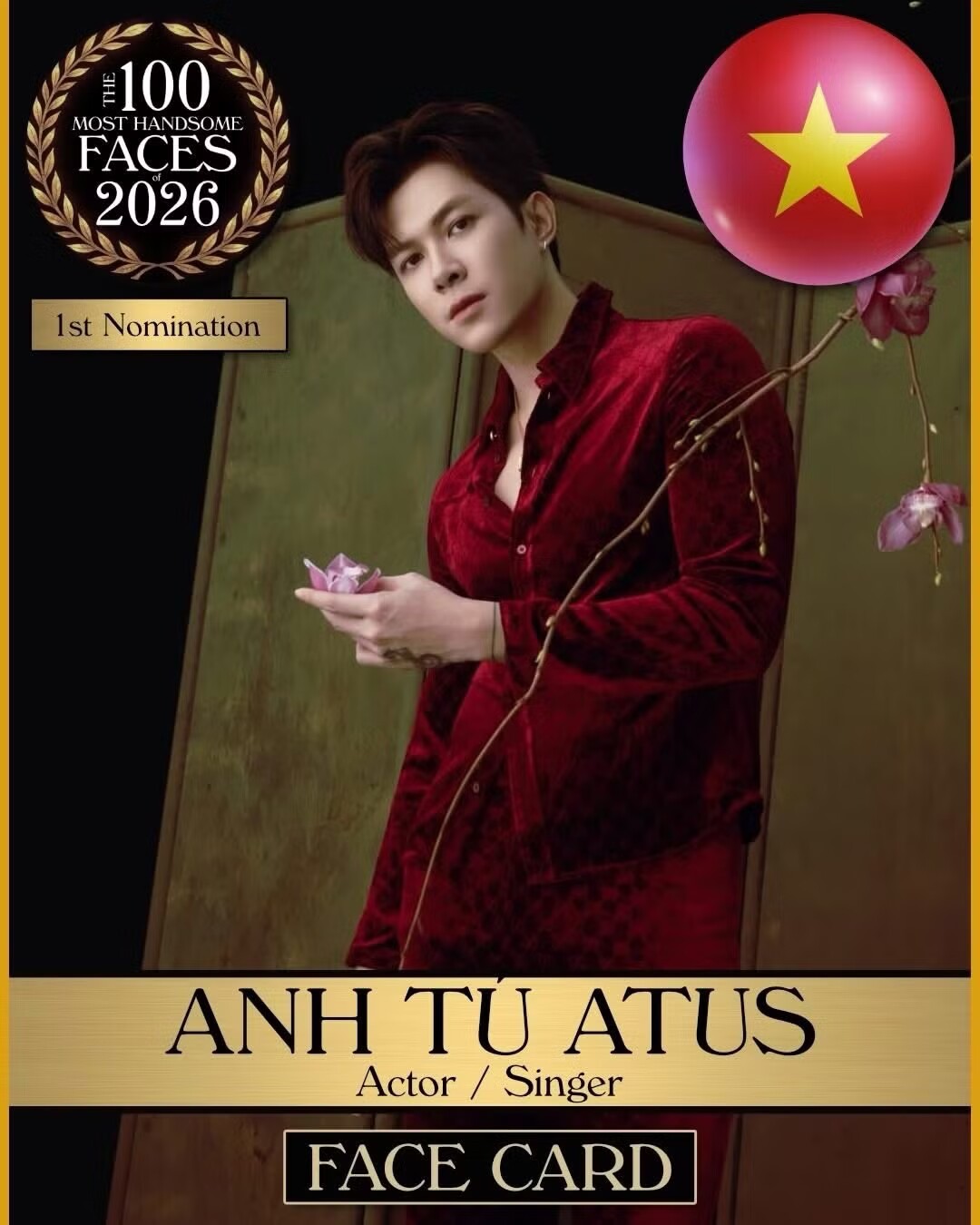 Dàn mỹ nam Việt được đề cử Top 100 gương mặt đẹp trai nhất thế giới năm 2026 - 8