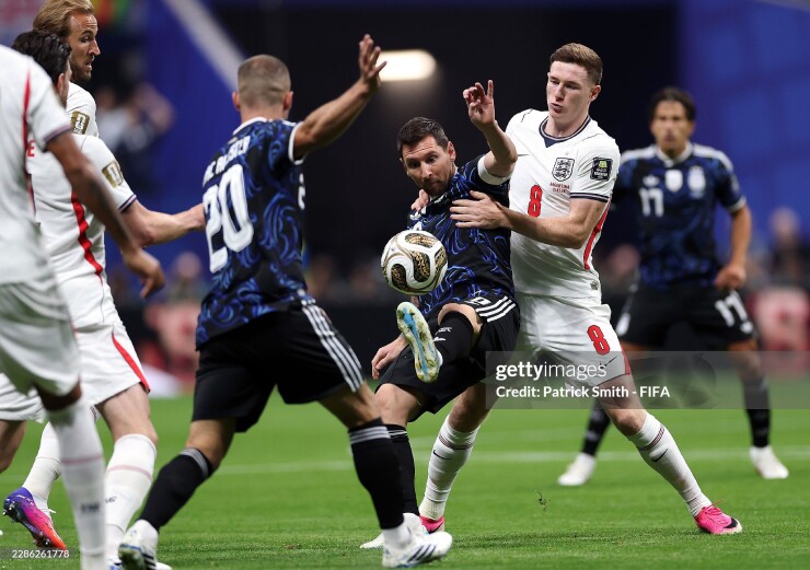 Trực tiếp bóng đá Anh - Argentina: Messi kiến tạo, Lautaro ghi bàn phút 90+2 (Hết giờ) - 1