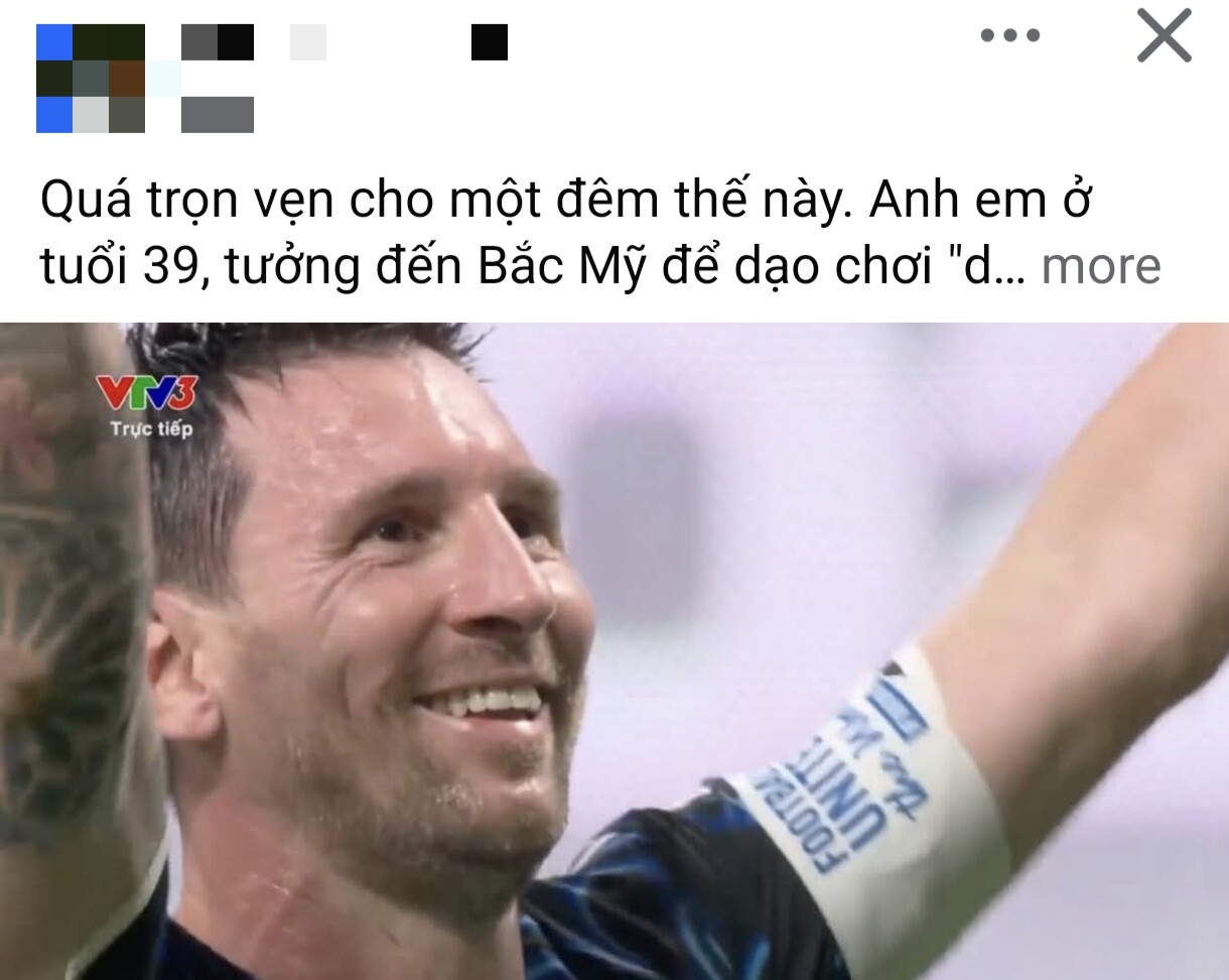 "Quá trọn vẹn cho một đêm thế này".