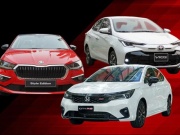 Mẫu xe vẫn giữ phong độ giữa lúc sedan hạng B tiếp tục lao dốc