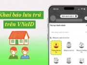 Cách khai báo lưu trú khi qua đêm trên ứng dụng VNeID