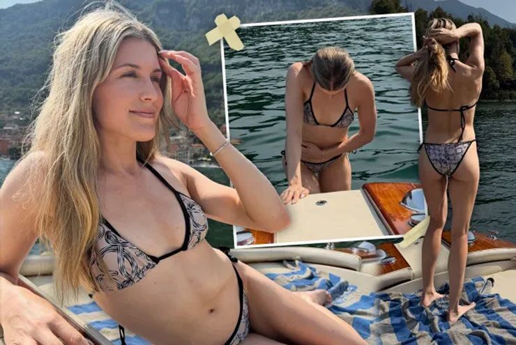 Mỹ nhân quần vợt Bouchard lại gây thương nhớ với loạt ảnh mặc bikini bé xíu