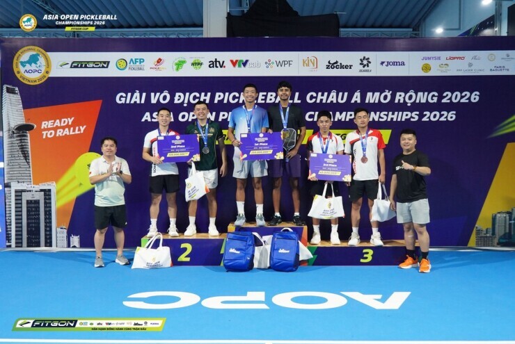 Khép lại AOPC 2026 tranh Cúp Fitgon: Từ dấu ấn Pickleball đến hành trình chinh phục những bước chạy mới