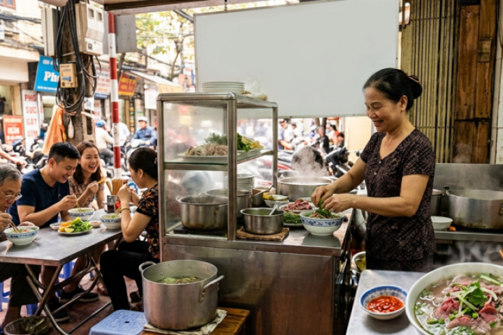 Những bát phở 20.000 - 30.000 đồng hiếm hoi ở Hà Nội giữa tâm 'bão giá'