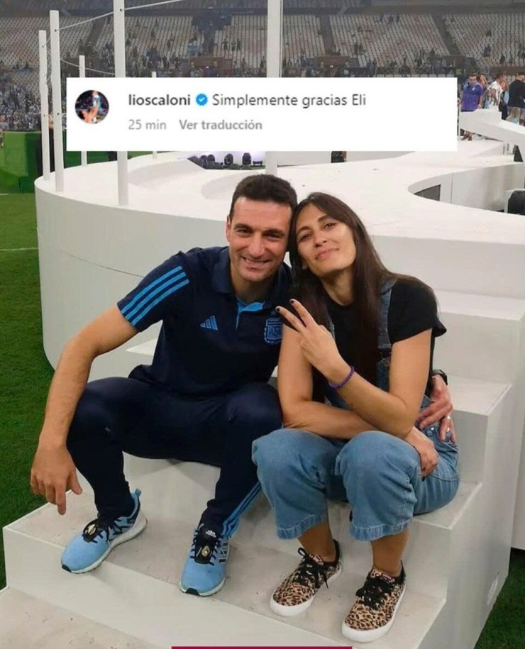Ở trận chung kết World Cup 2026 tới đây, vợ của thuyền trưởng Scaloni sẽ rất 'khó xử', khi một bên là tuyển Argentina và chồng, 1 bên là tuyển Tây Ban Nha