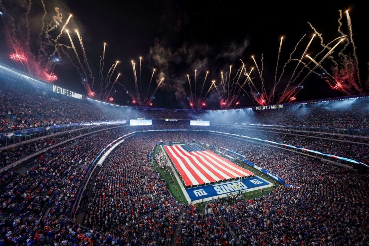 Sân vận động MetLife, New Jersey, Mỹ. Ảnh: MetLife Stadium
