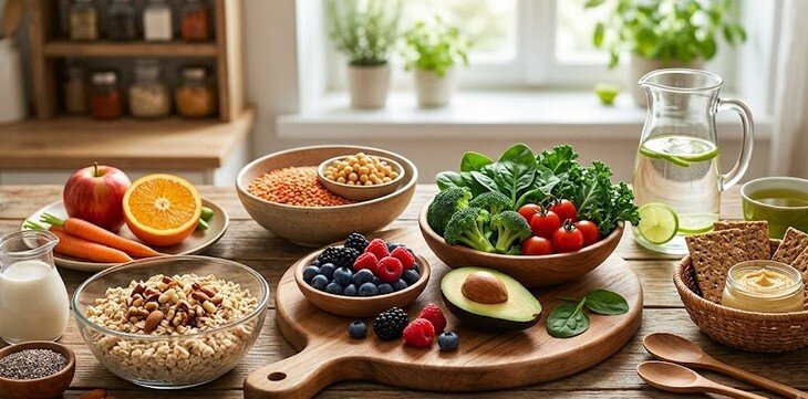 Một số nhóm thực phẩm có thể hỗ trợ kiểm soát khẩu phần ăn nếu được đưa vào chế độ ăn cân đối.