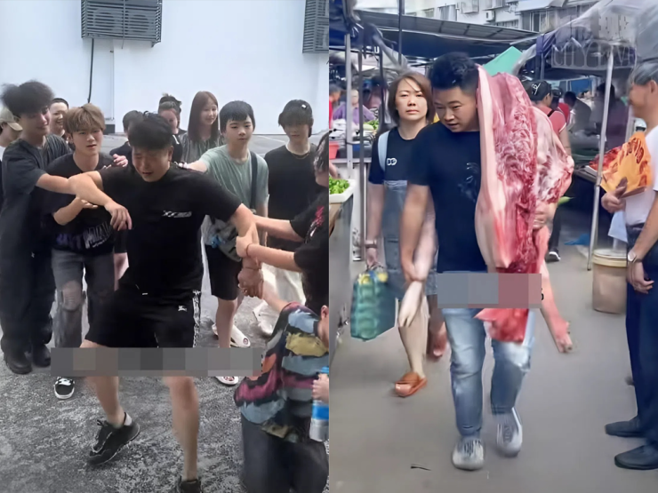 Mỗi ngày, gia đình ăn khoảng 4 kg gạo, một bữa có thể dùng tới 30 quả trứng và hai thùng nước ngọt loại 24 chai. Ảnh: QQ