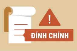 Thông tin cải chính, xin lỗi