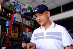 Chủ cửa hàng máy móc xây dựng bén duyên cùng Vietlott