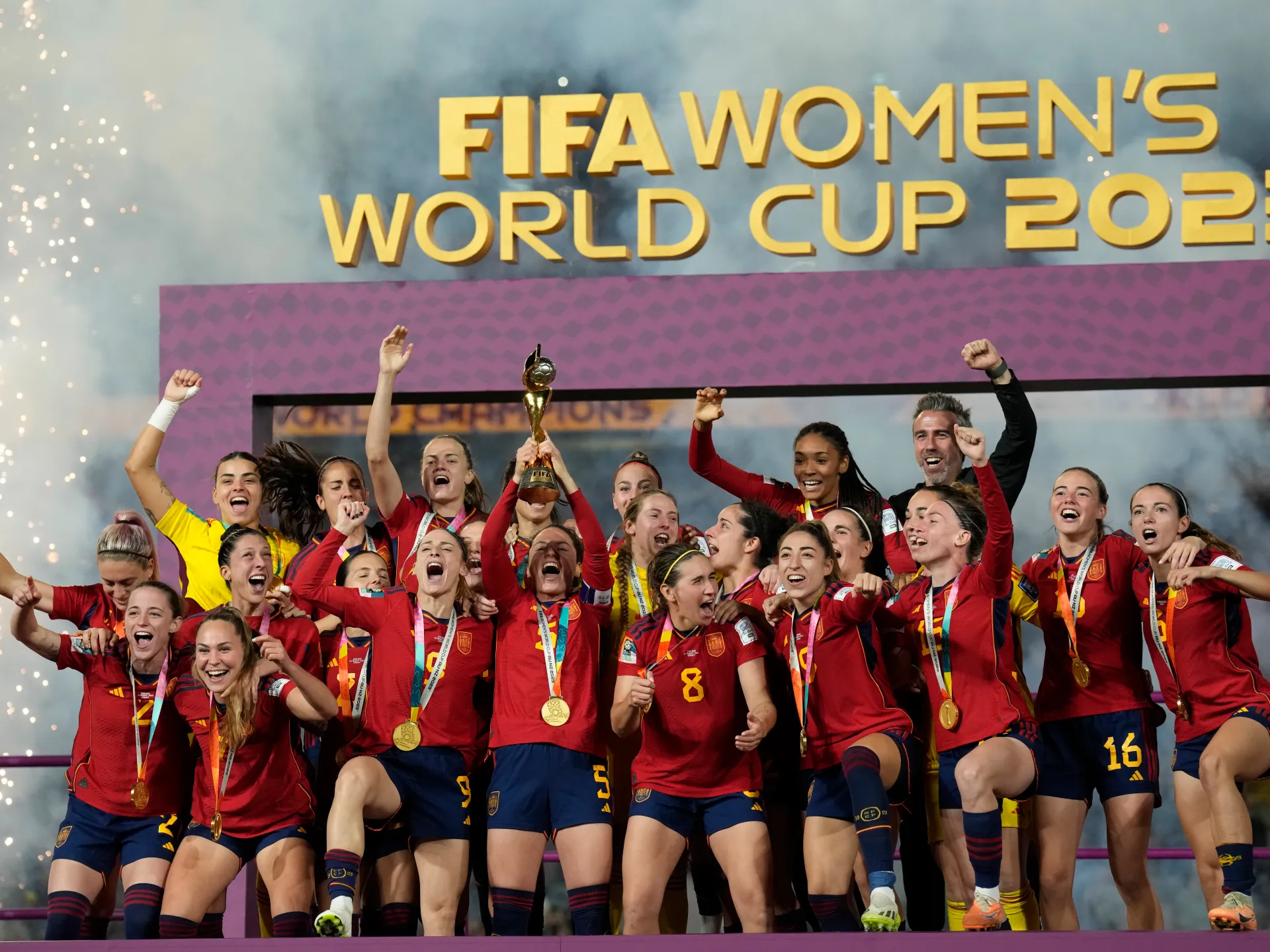 ĐT nữ TBN đã lên ngôi World Cup 2023