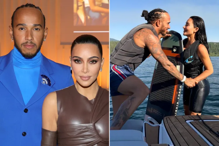 Kim Kardashian và Lewis Hamilton đang hạnh phúc bên nhau