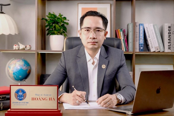 Luật sư Hoàng Hà, đoàn luật sư TP.HCM. (Ảnh: Nhân vật cung cấp)