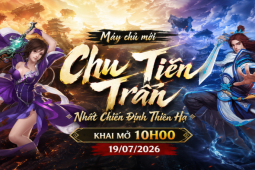 Võ Lâm Miễn Phí ra mắt máy chủ mới Chu Tiên Trấn, cơ hội đua top nhận tượng vàng Kim Mã