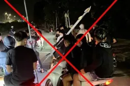 CATP Hà Nội ngăn chặn hàng chục thanh thiếu niên mang hung khí đi hỗn chiến trong đêm