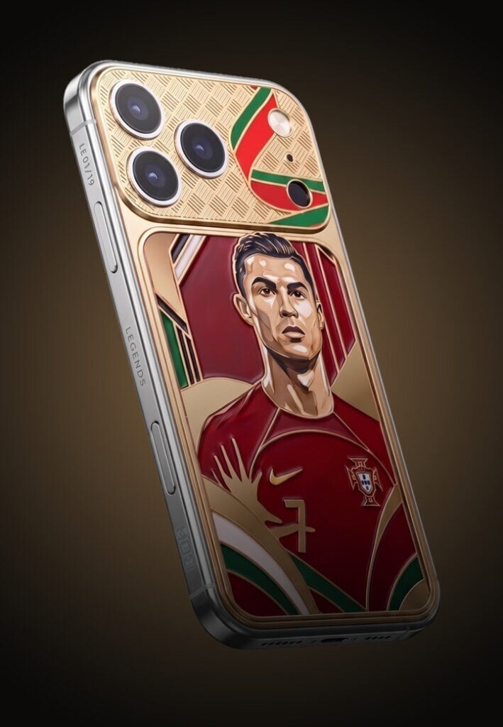 Caviar ra mắt bộ sưu tập smartphone mạ vàng tôn vinh Messi và Ronaldo - 4