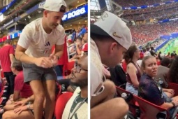 Thanh niên gây tranh cãi trên Instagram khi biến khán đài World Cup thành nơi “chạy bộ”