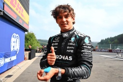 Đua xe F1, Belgian GP: Antonelli đoạt pole đầy nghẹt thở tại Spa