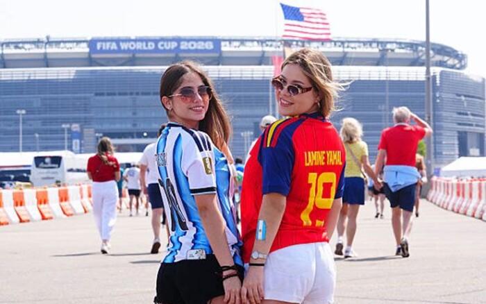 Trực tiếp fan Argentina - Tây Ban Nha mở hội: Rực rỡ sắc màu chung kết World Cup