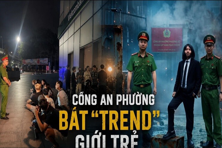 Công an phường bắt "trend" giới trẻ bằng ngôn ngữ điện ảnh để ngăn ngừa vi phạm pháp luật