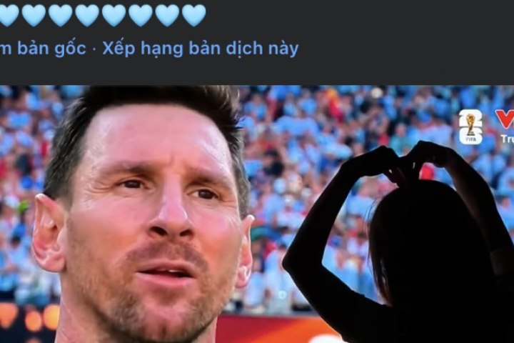 4 chữ ngắn gọn Mỹ Tâm nhắn gửi thần tượng Messi sau chung kết World Cup 2026