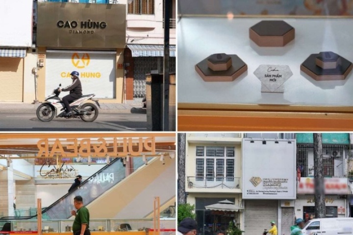Cửa hàng lớn đua nhau dừng hoạt động, thị trường kim cương TP.HCM 'đóng băng'
